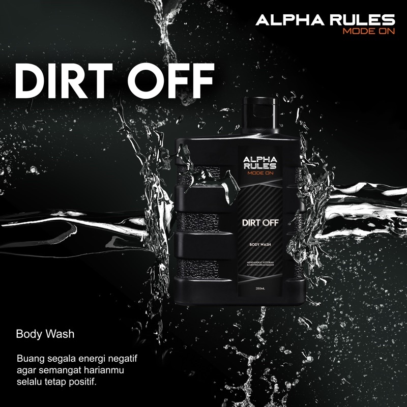ALPHA RULES DIRT OFF 250ML