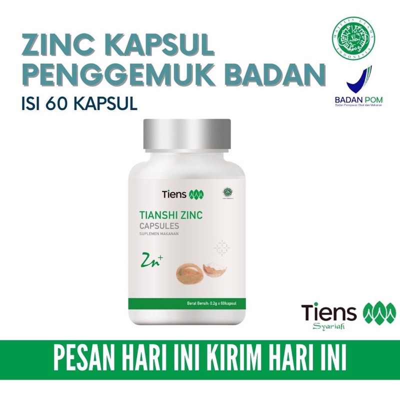 Zinc kapsul tiens