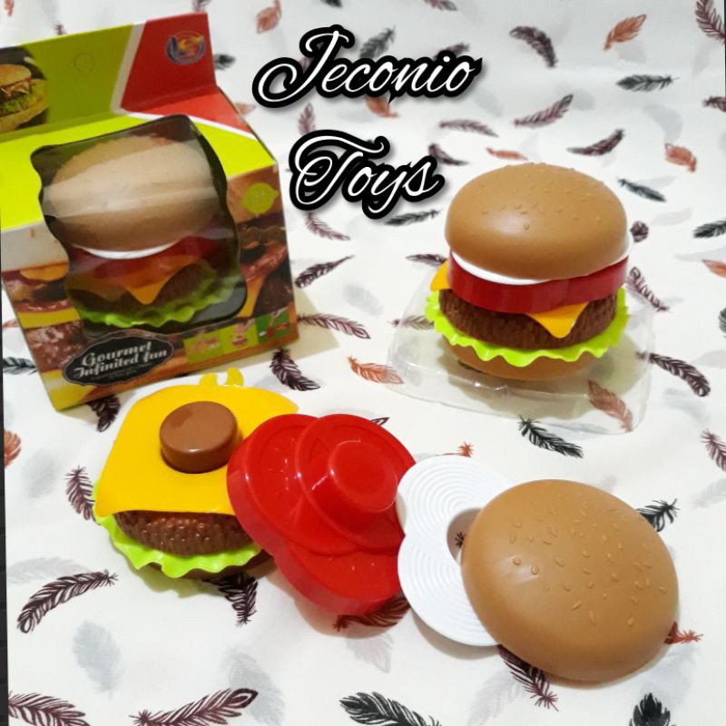 stacking burger