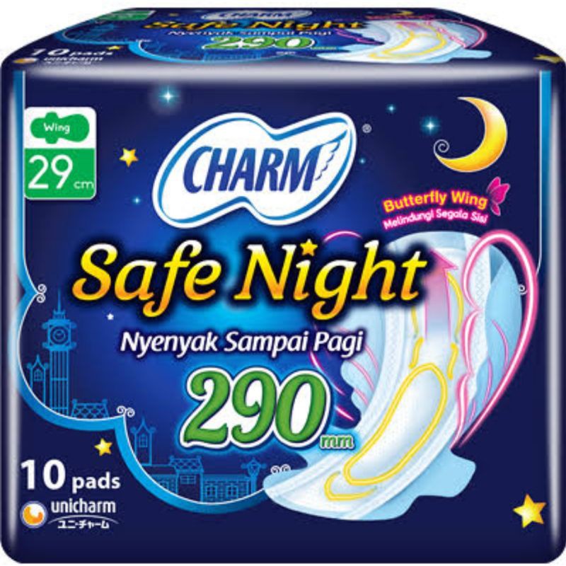 charm safe night isi 10