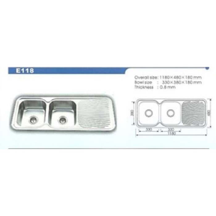 Pencuci Piring - Sink Elite E118