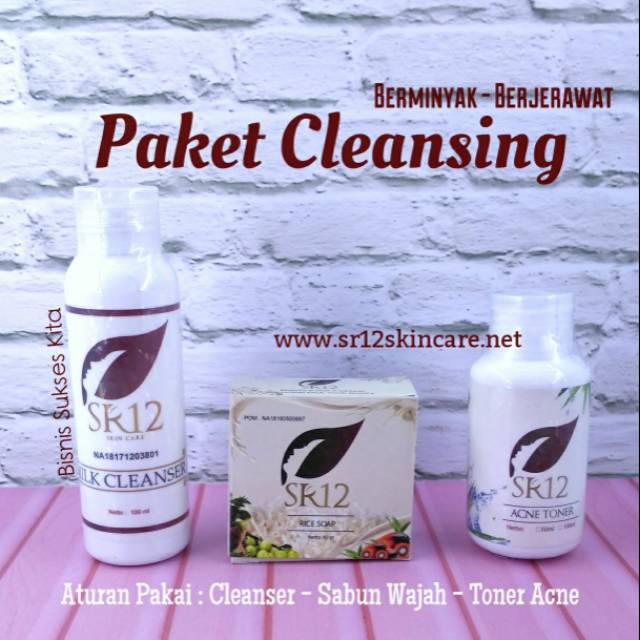 Paket cleansing berminyak-berjerawat