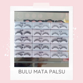 BULU MATA PALSU 3D dan 2D