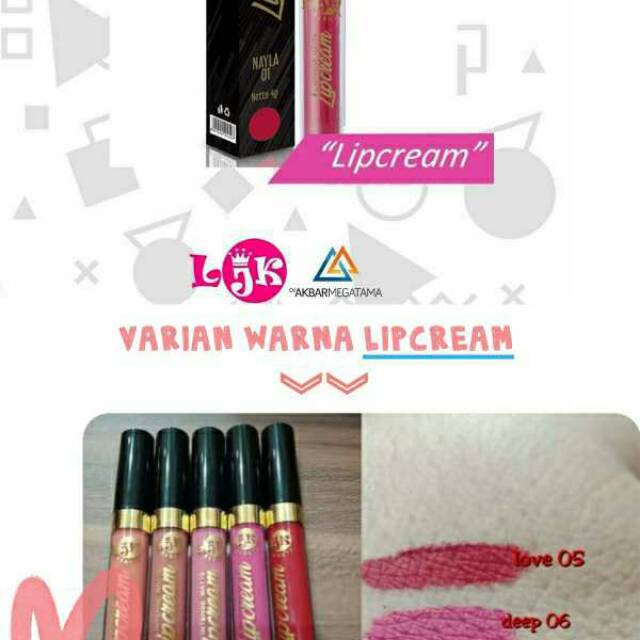 Lipcream matte Ljk