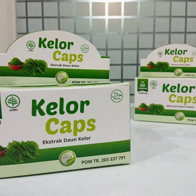 KAPSUL EKSTRAK DAUN KELOR ORIGINAL
