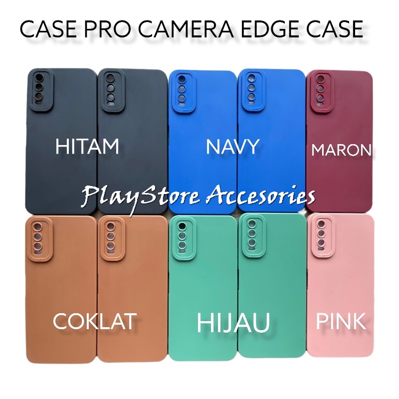 CASE REDMI 6A - CASE PRO CAMERA - CASE MACARON 3D - SOFTCASE PELINDUNG CAMERA