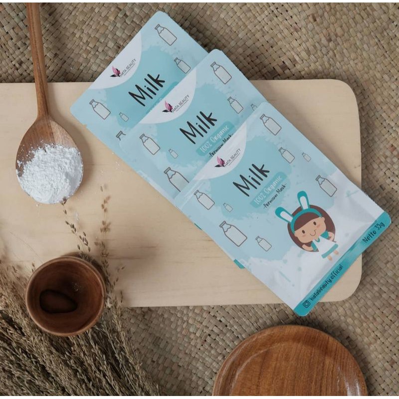 Masker Organic Milk