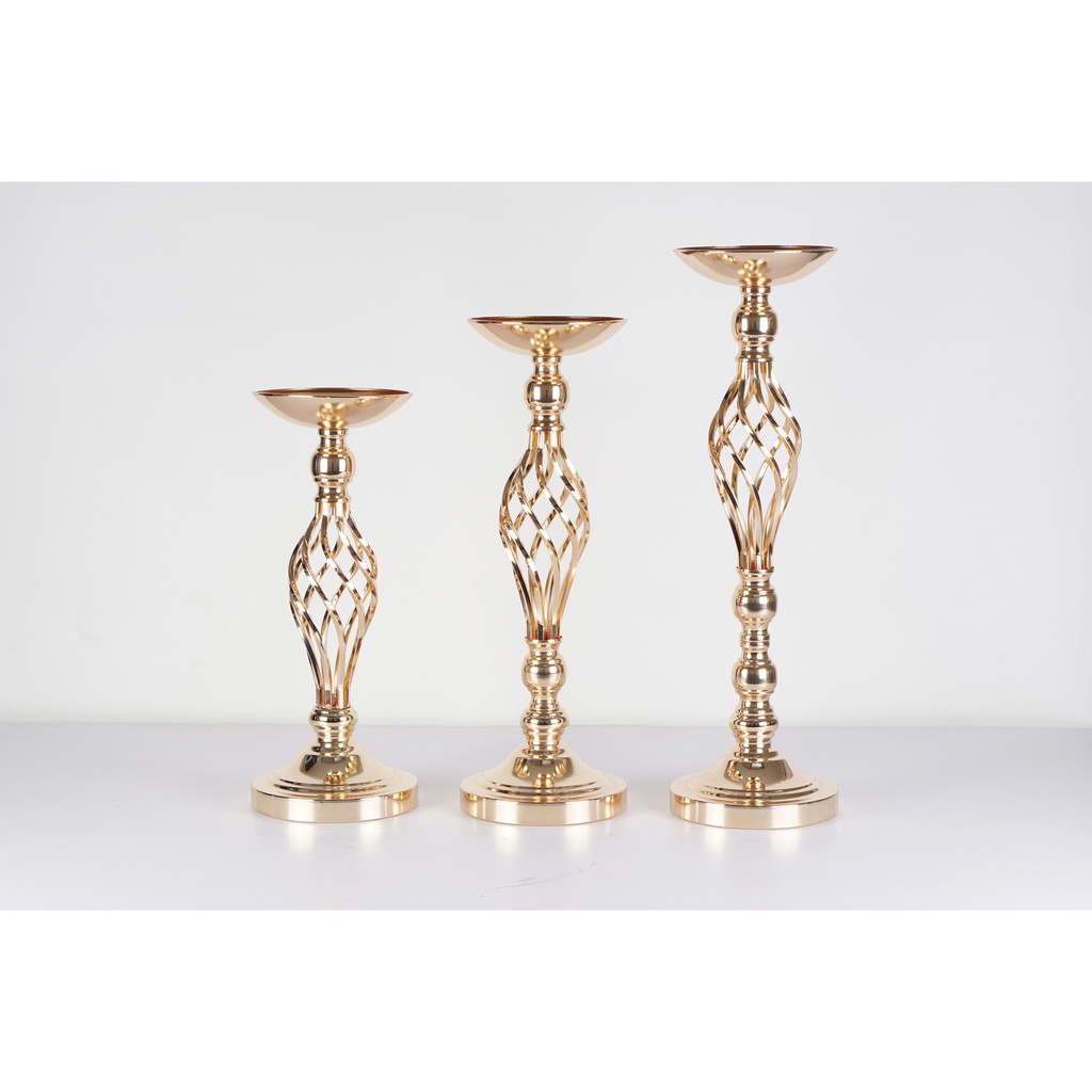 Candelabra Twisted Gold