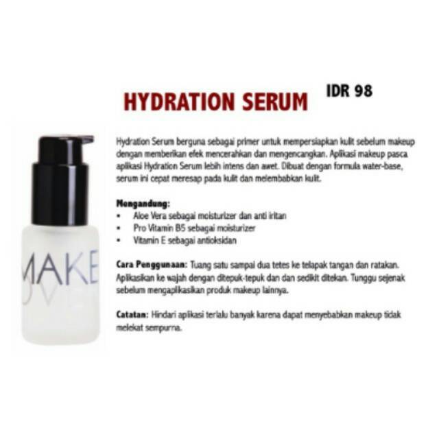 MAKEOVER HYDRATION SERUM