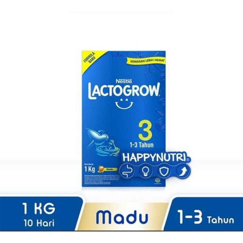 LACTOGROW 3+ MADU 1KG