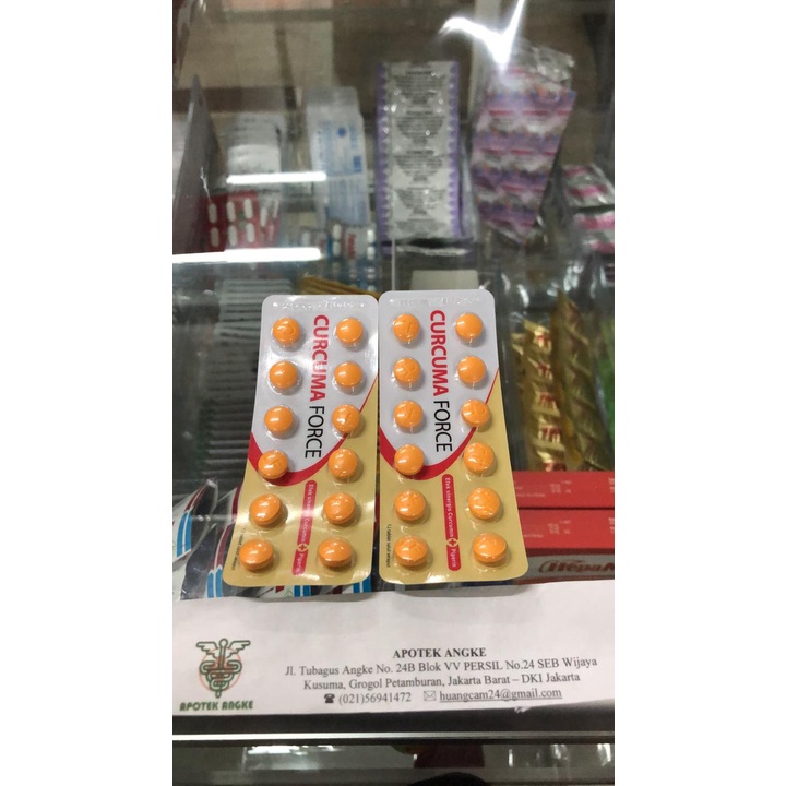 CURCUMA FORCE TAB (1 STRIP @ 12 TAB)