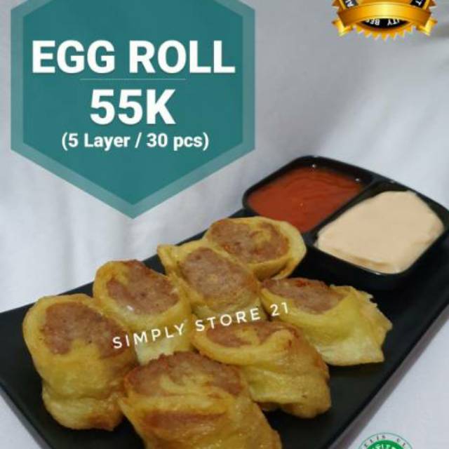 Egg Roll Frozen Bento