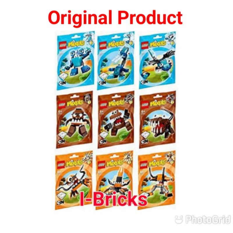 lego mixels series 2 set ( 9 pieces)