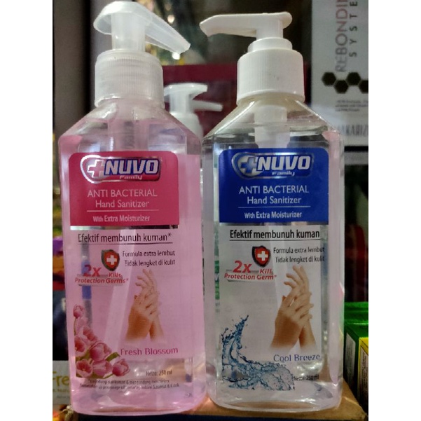 Nuvo Hand Sanitizer Botol Pompa 250mL