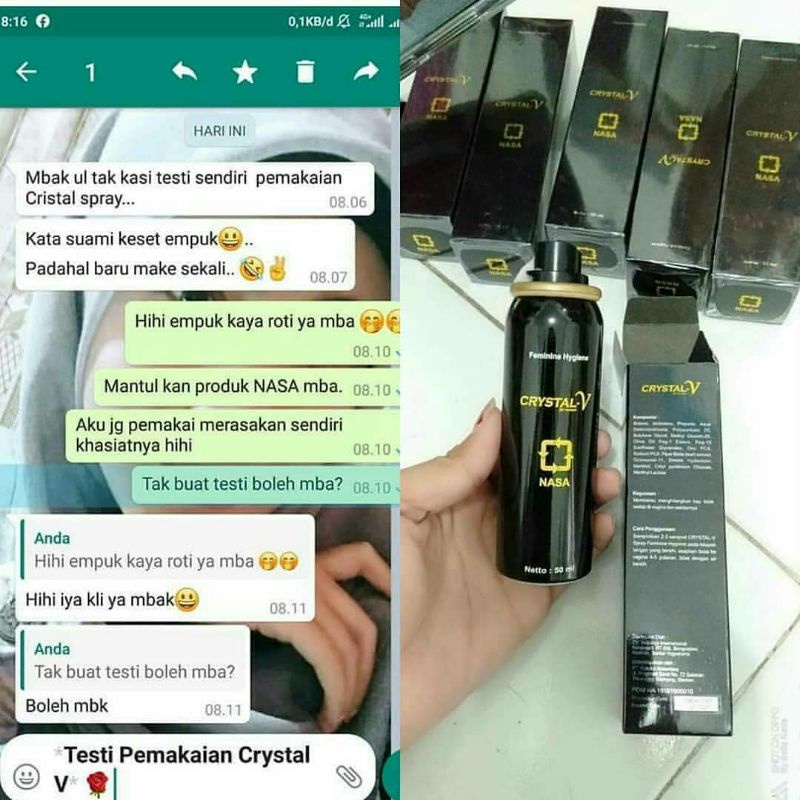 CRISTAL V NASA