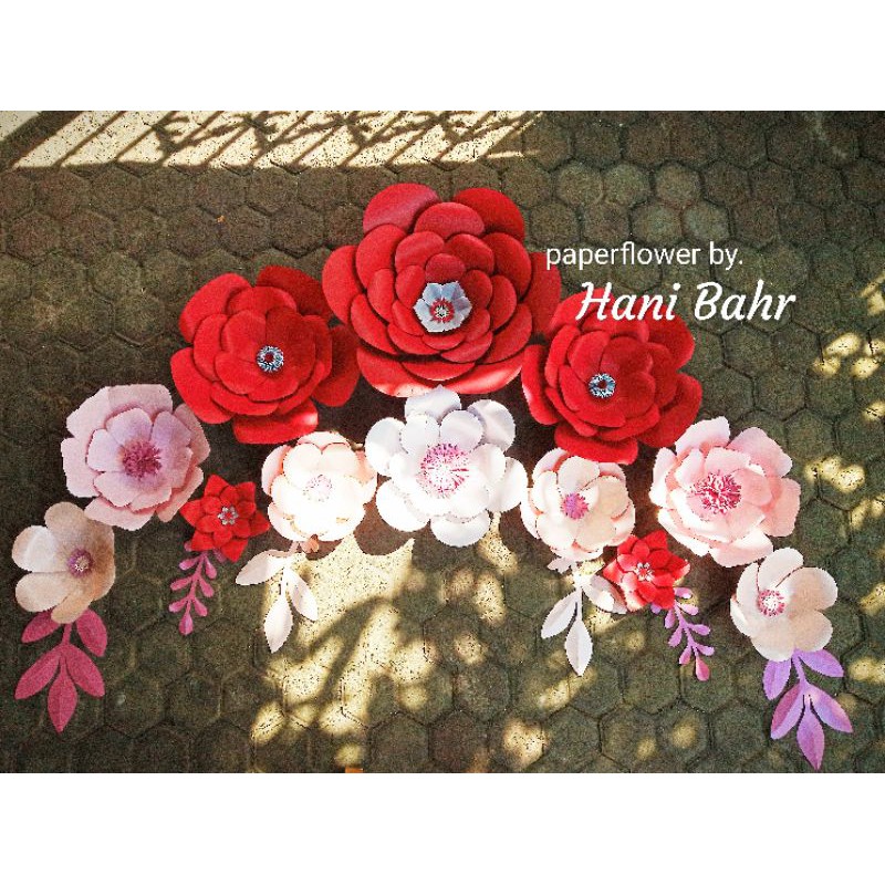 paperflower set red chili