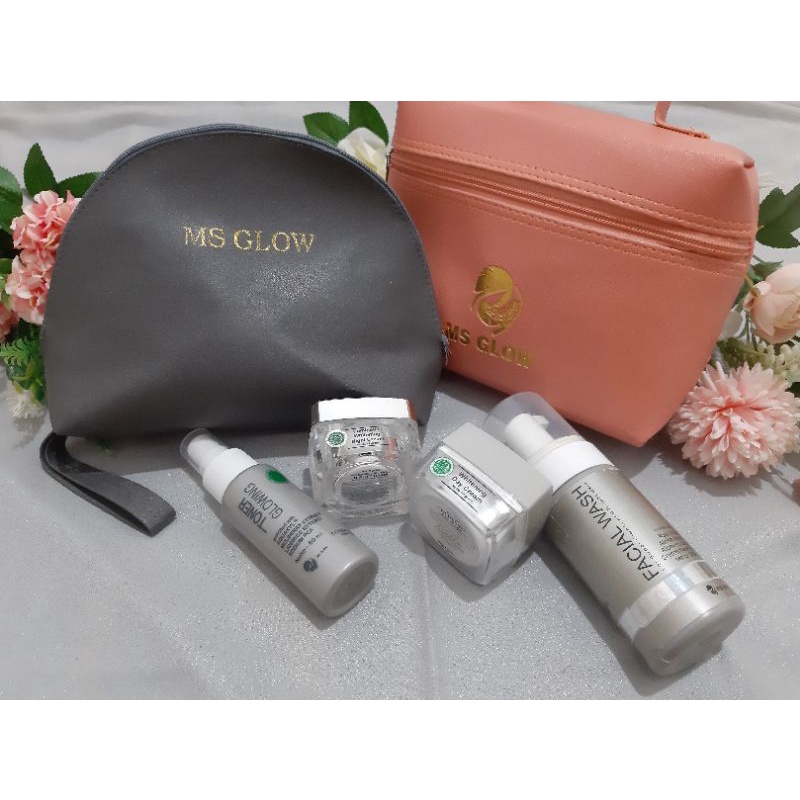 PAKET WHITENING MS GLOW FREE 2 POUCH