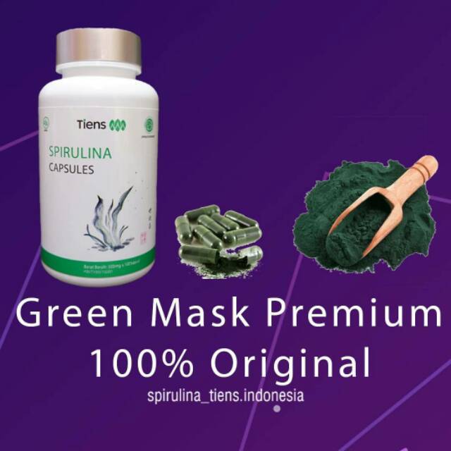 Masker Spirulina Tiens