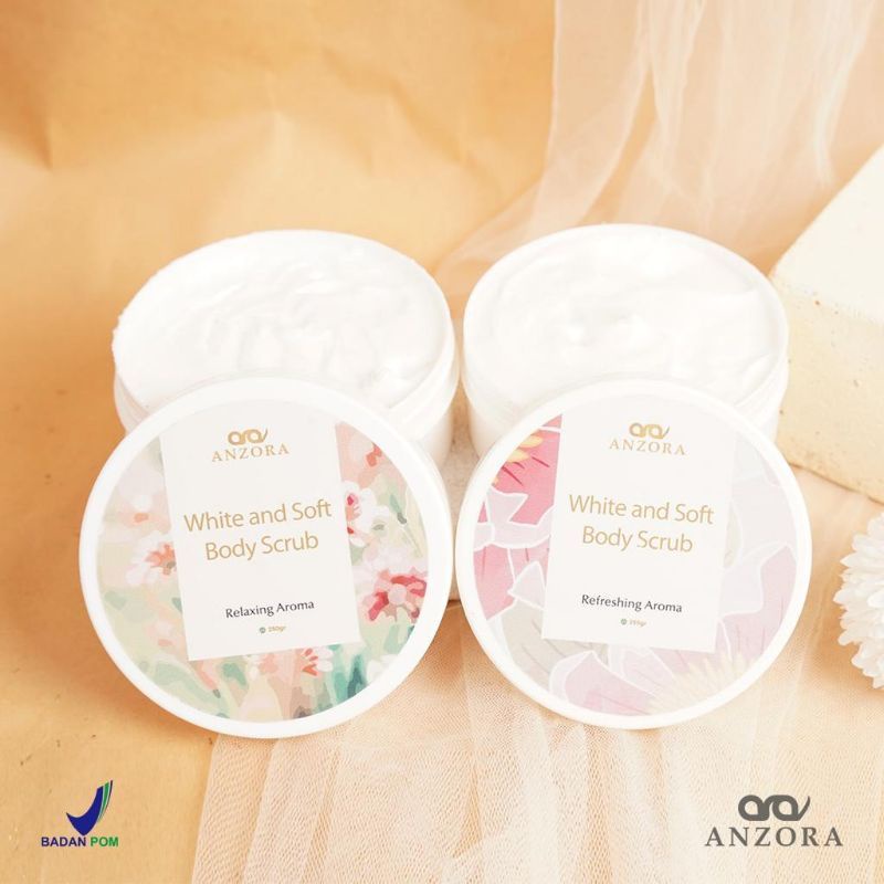 lulur scrub anzora skincare