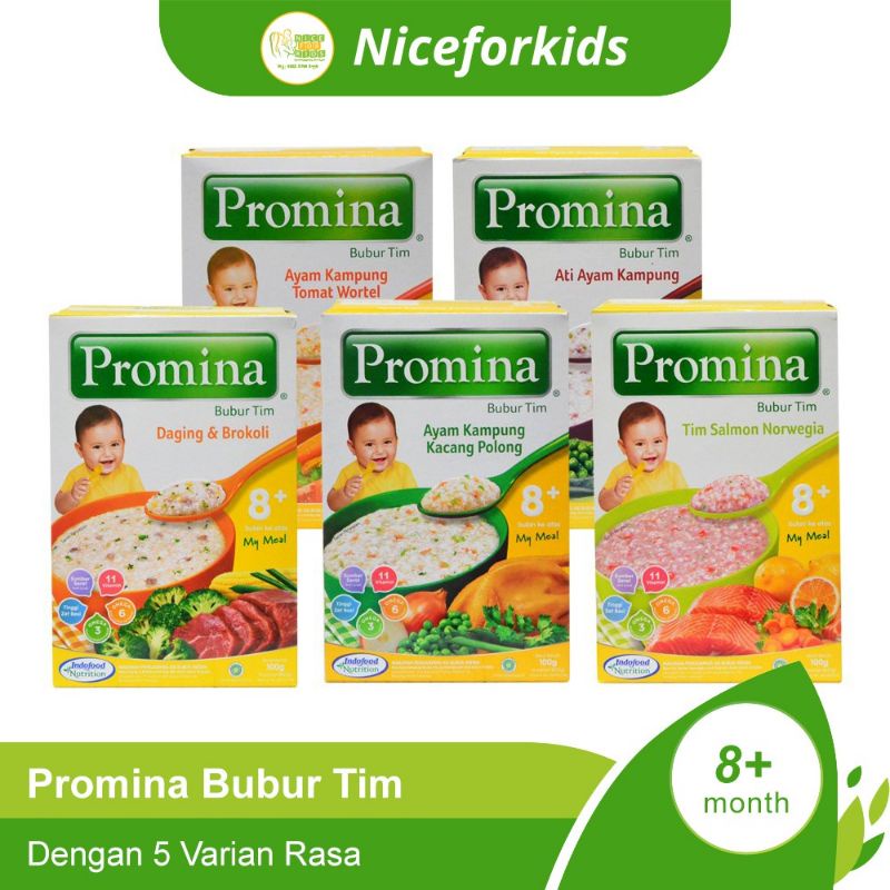 PROMINA BUBUR TIM 8+