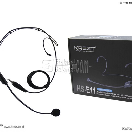 EXCLUSIVE PROFESSIONAL HEADWORN MICROPHONE - KREZT HS-E11