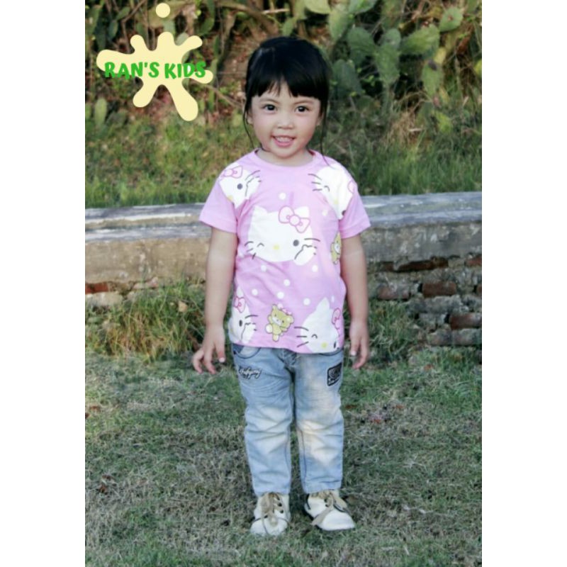 kaos anak disney