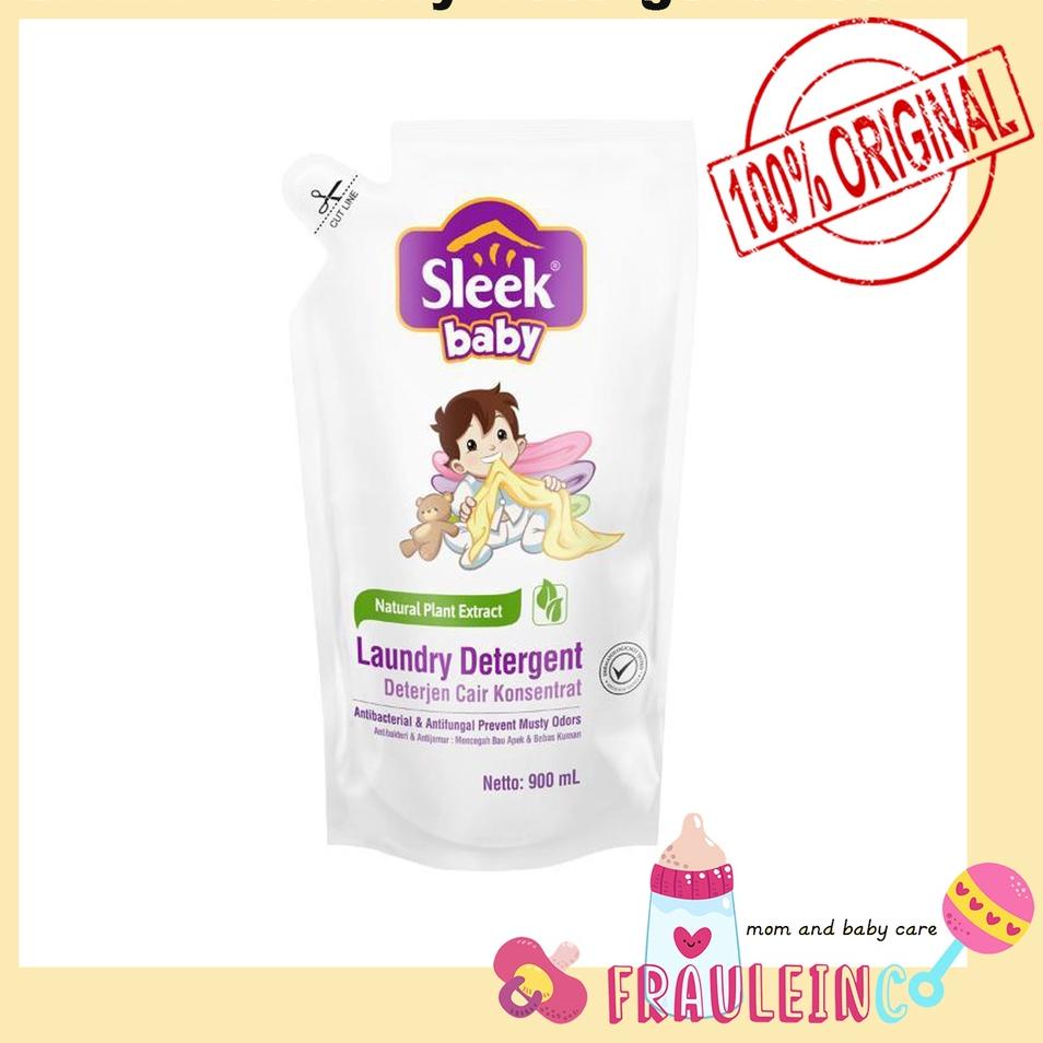 ➶ *FRAULEINCO* SLEEK Laundry Detergent 900ml ℗