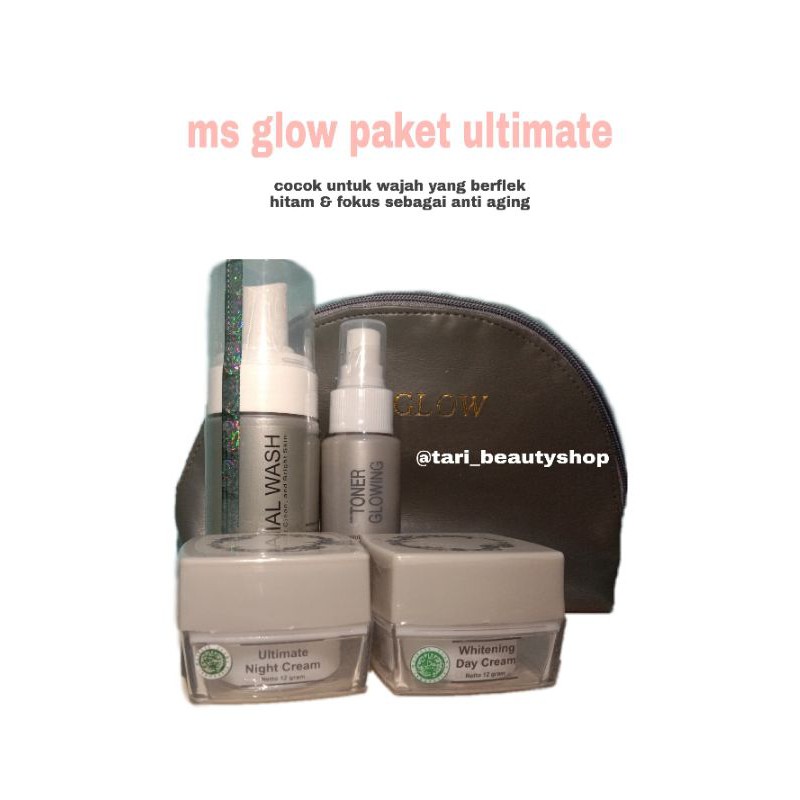 MS GLOW PAKET ULTIMATE