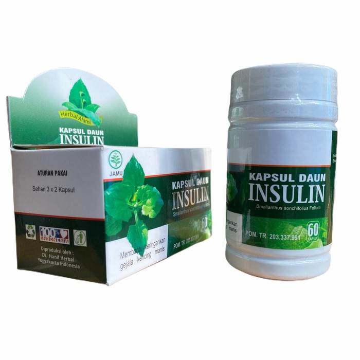 Herbal kapsul insulin