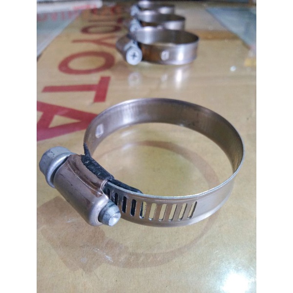 Klem Stainless diameter 7cm