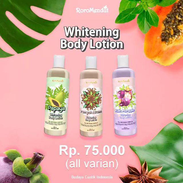 Roromendut Body lotion whitening