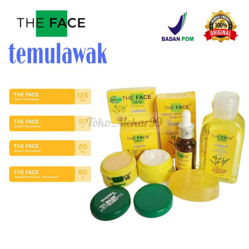 TEMULAWAK THE FACE BPOM (ORIGINAL)