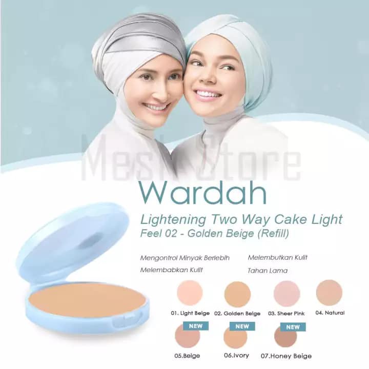Bedak refill wardah