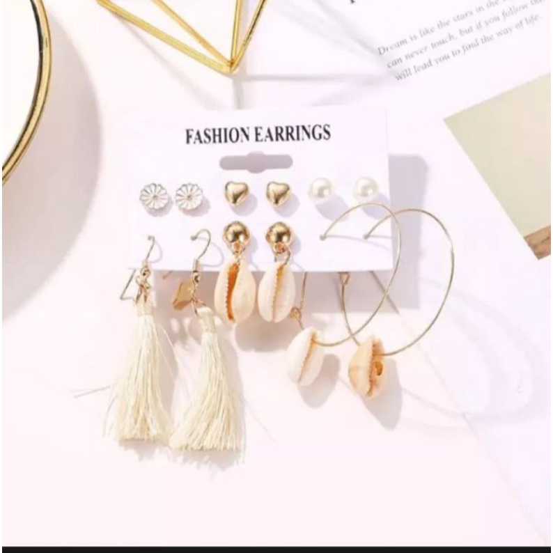 Anting Set 6 Pasang