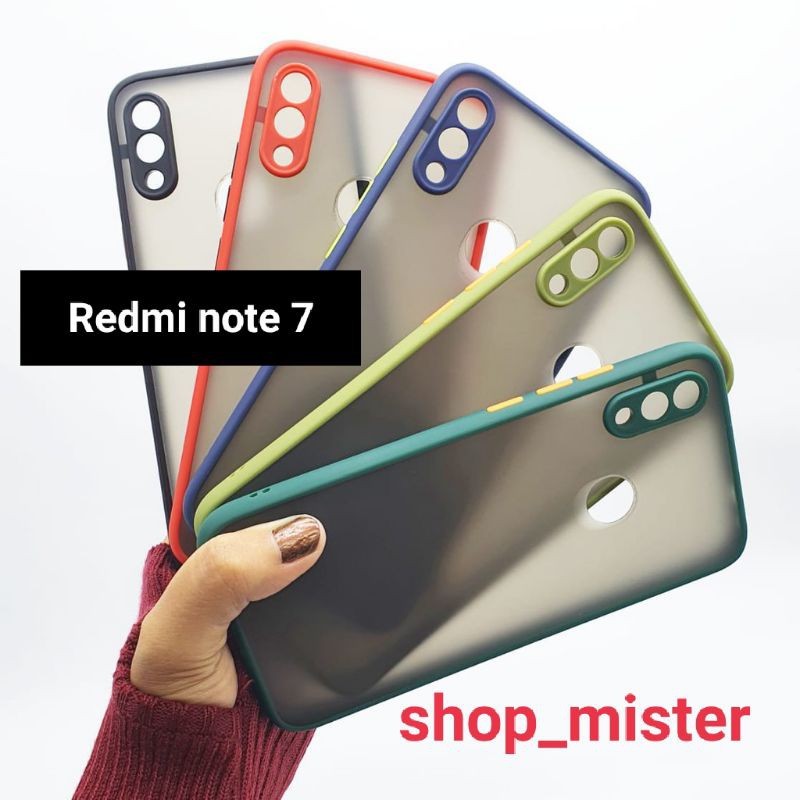 Case Softcase Dove PC Redmi Note 7 // case Softcase My Choice Redmi Note 7