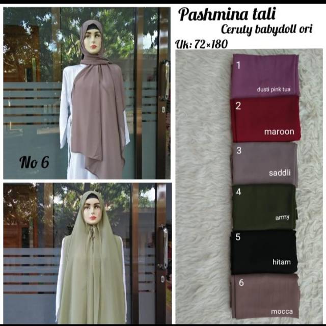 Hijab pashmina