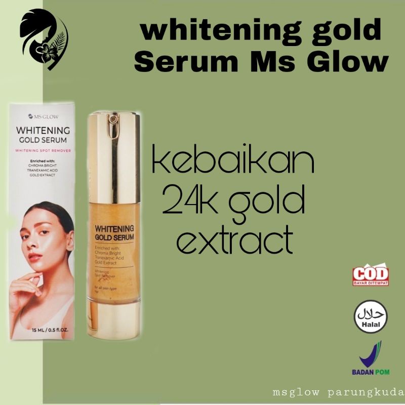 Whitening gold Serum