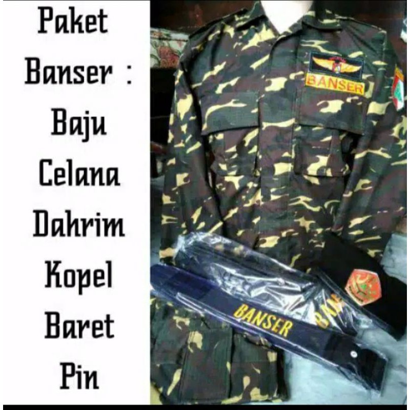 AnjayMalang 1set pakain banser
