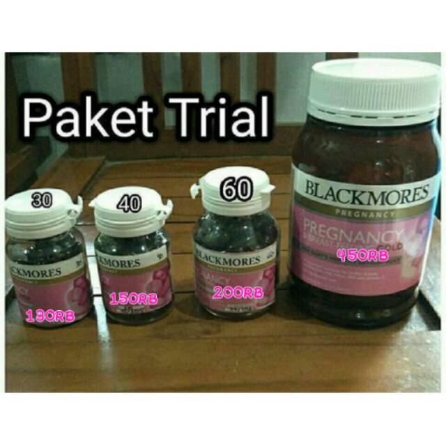 Paket trial Blackmores