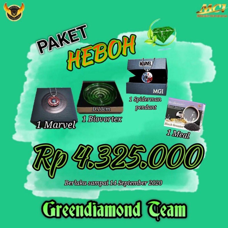 MCI PAKET HEBOH SEHAT CANTIK