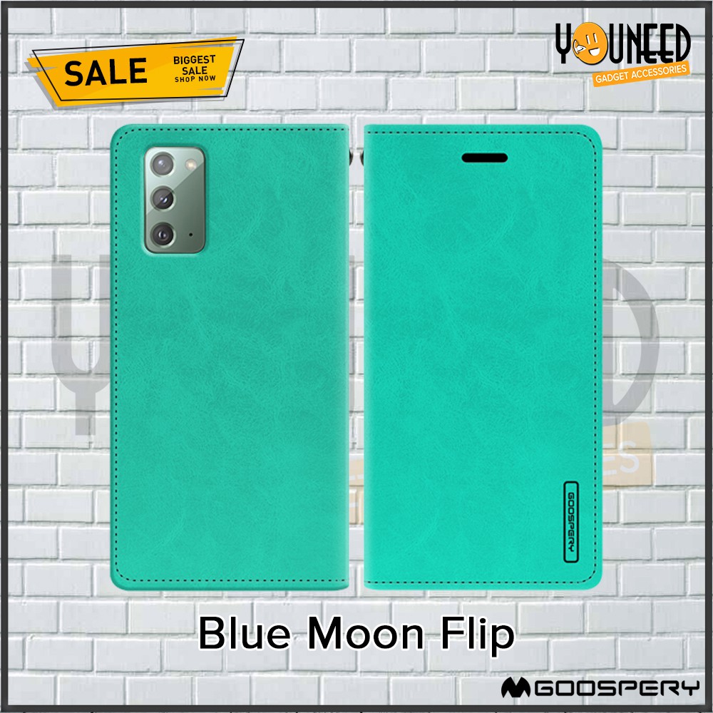 Flip Case Xiaomi Note 9 Goospery Blue Moon Flip Case