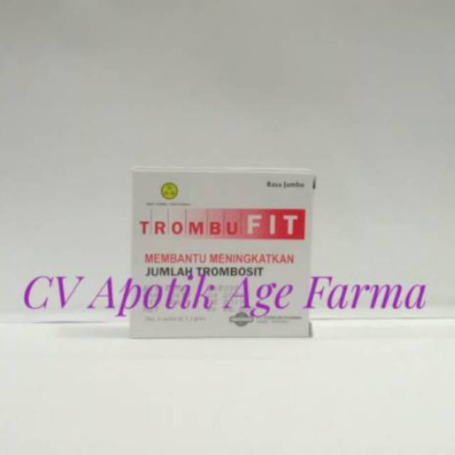 Trombufit Sachet isi 6 (Novell)