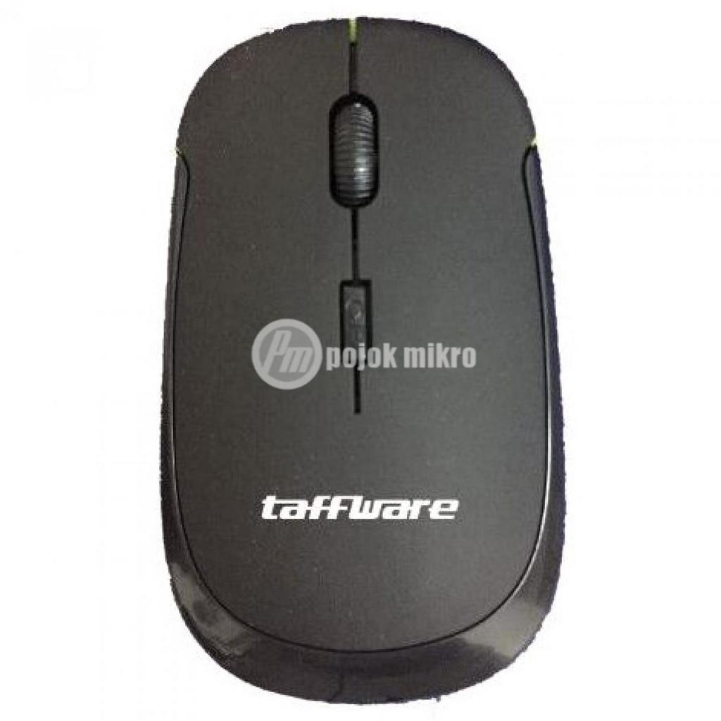 Taffware Wireless Optical Mouse 2.4G - Y810 Mouse Laptop Komputer