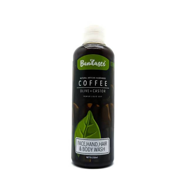 Coffee liquid soap