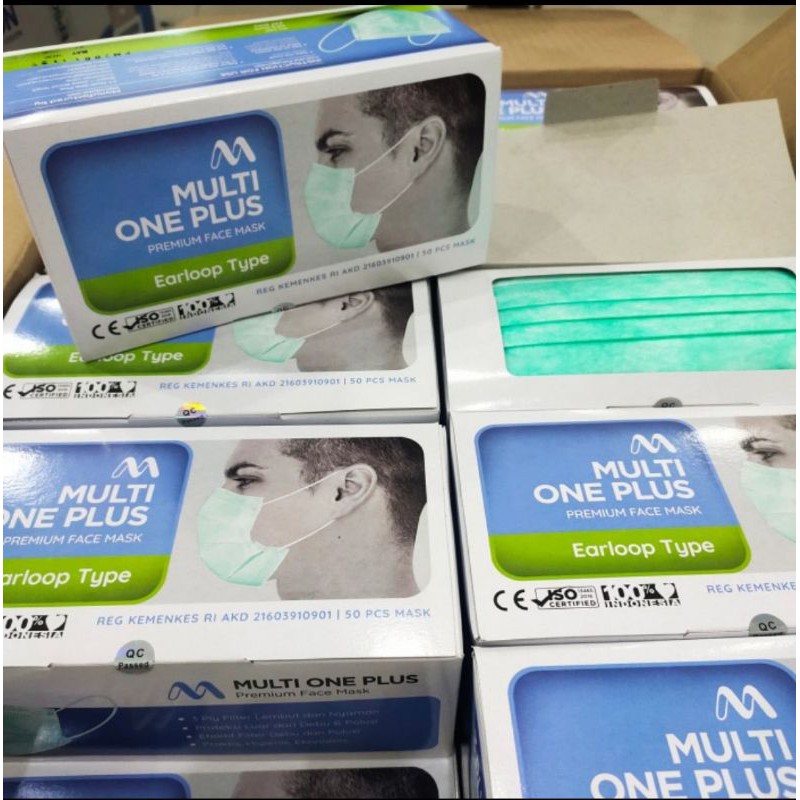 Masker Multi One Plus Premium Face Mask Earloop Type