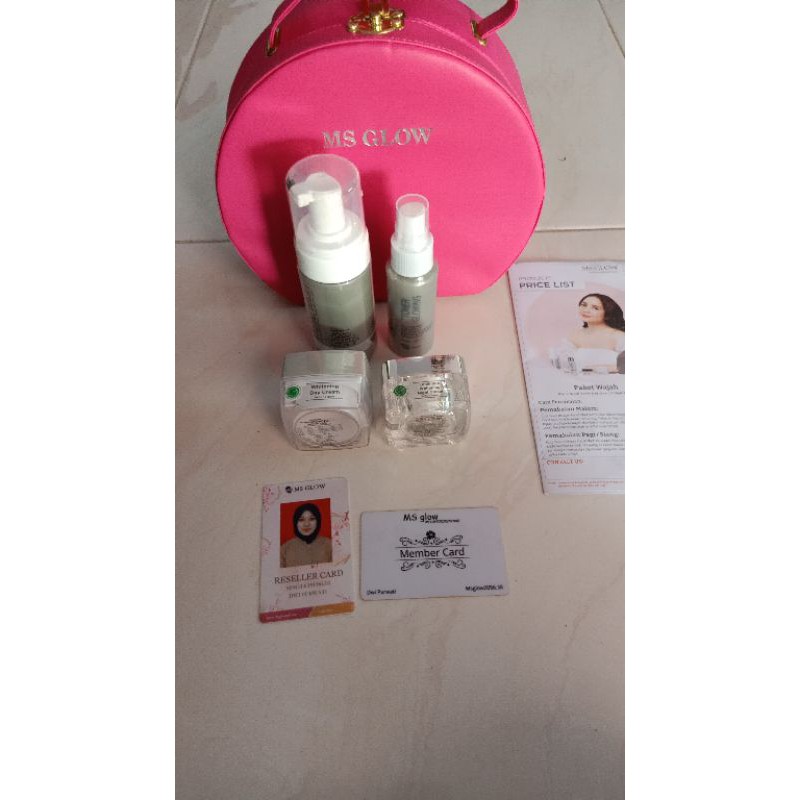 PAKET WAJAH MS GLOW