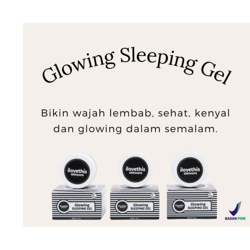 GLOWING SLEEPING GEL ILOVETHIS
