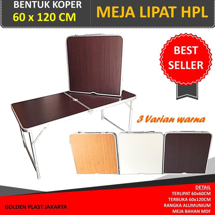 meja lipat HPL