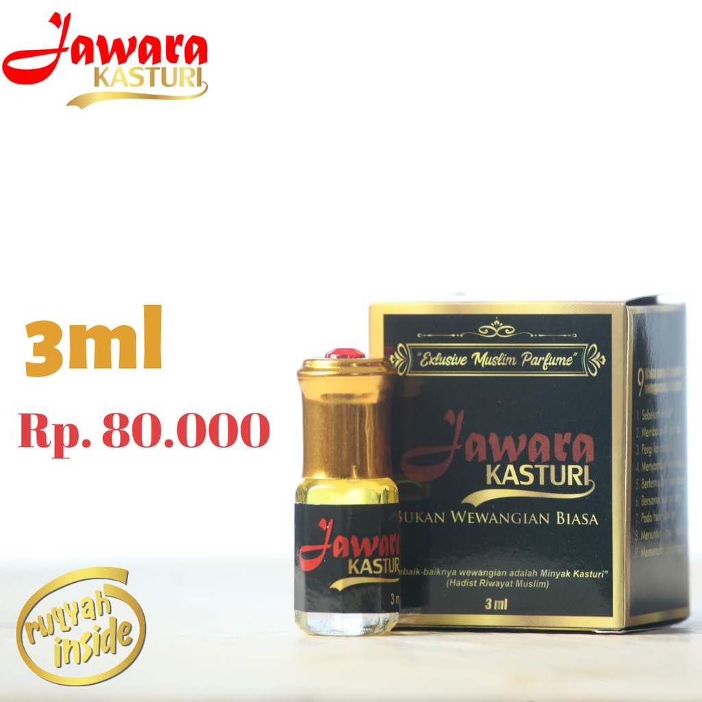 [COD] Jawara Kasturi 3ML - ASLI 100%