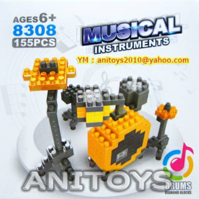 Lego Nano Drums
